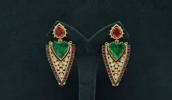 Kundan Earrings 08206