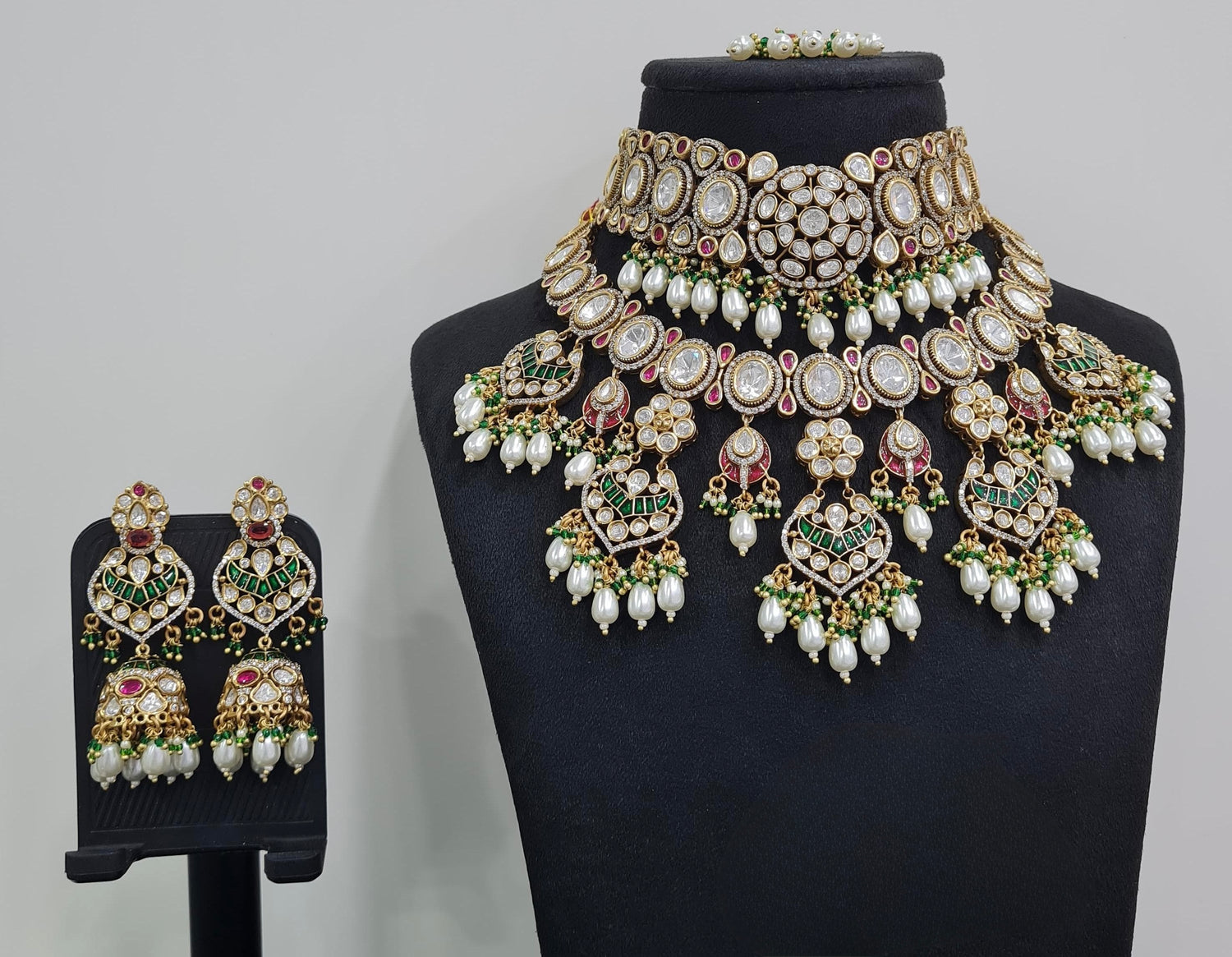 Kundan Bride Set 08417