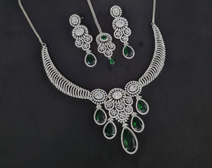 Cz Necklace 10257