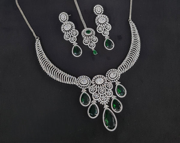 Cz Necklace 10257