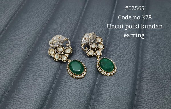 Kundan earrings 02565