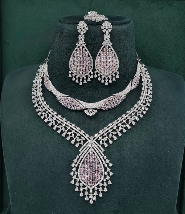 Cz Necklace 10351