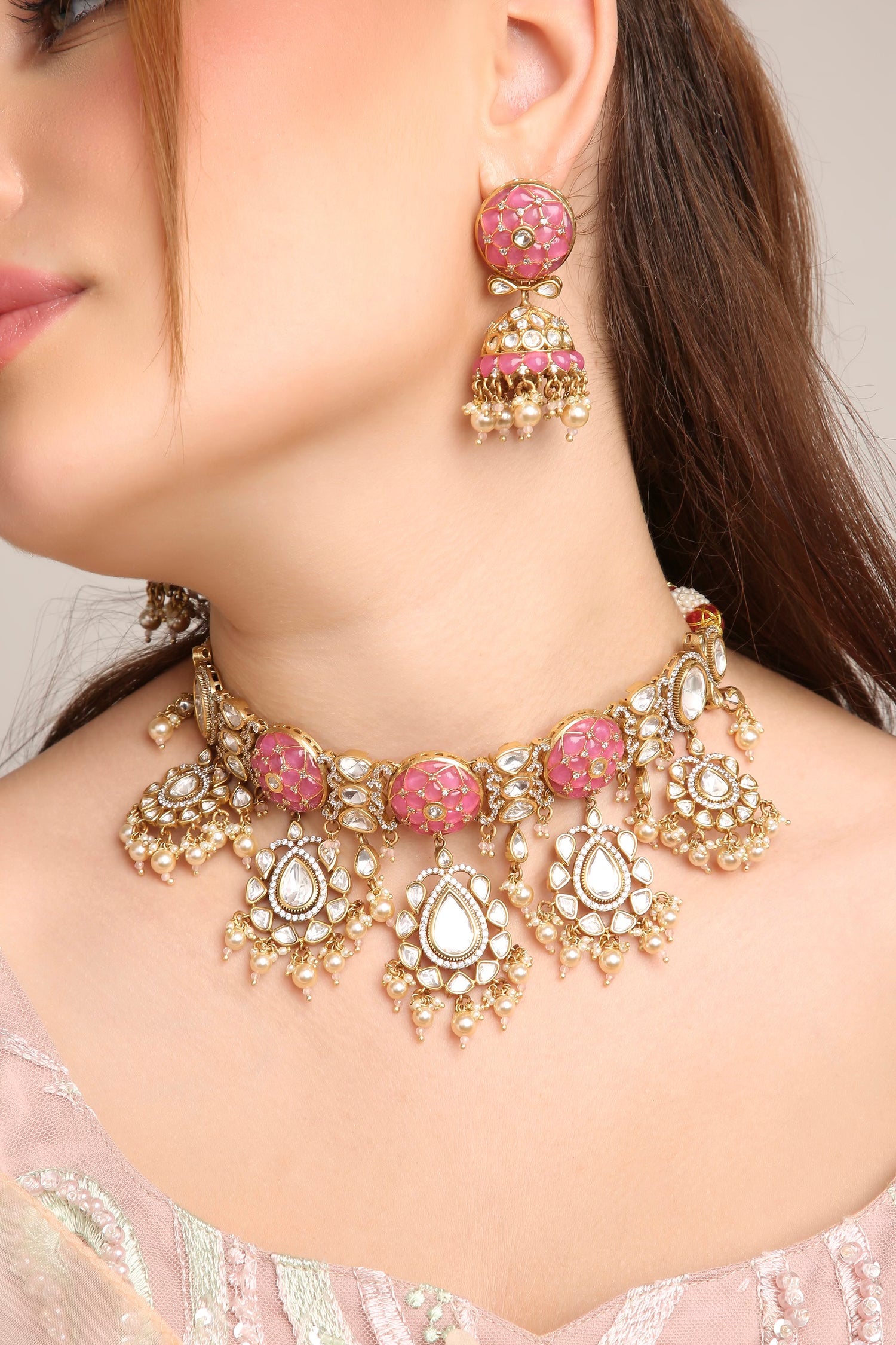 Kundan Necklace 08931
