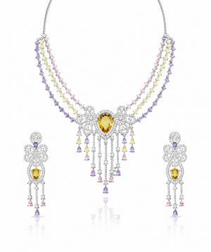 Cz Necklace 11410