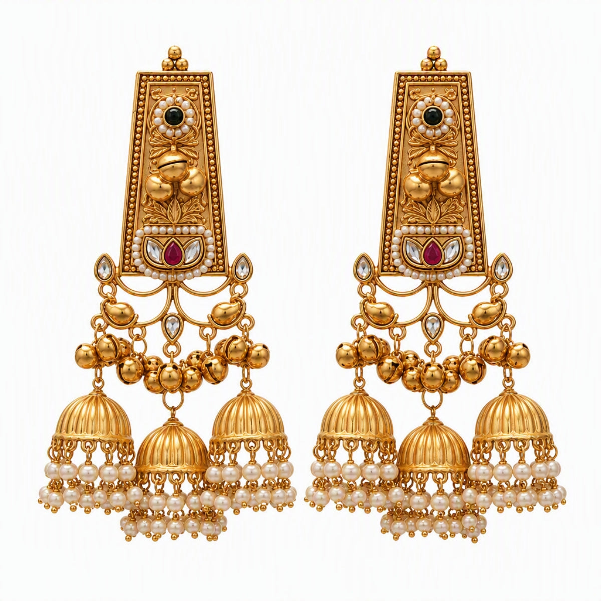Kashmiri Earrings 05949