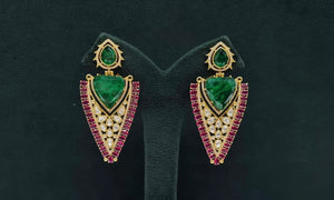 Kundan Earrings 08206