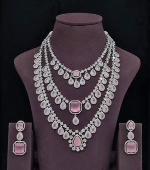 Cz Necklace 11427