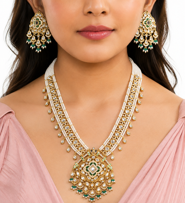 Kundan Long Set 00450
