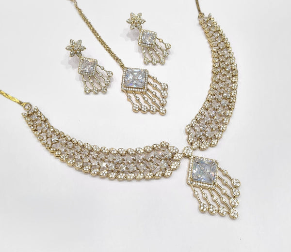 Cz Necklace 09425