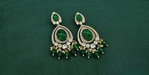 Kundan Earrings 09283