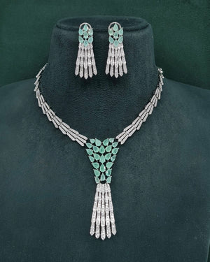 Cz Necklace 10105