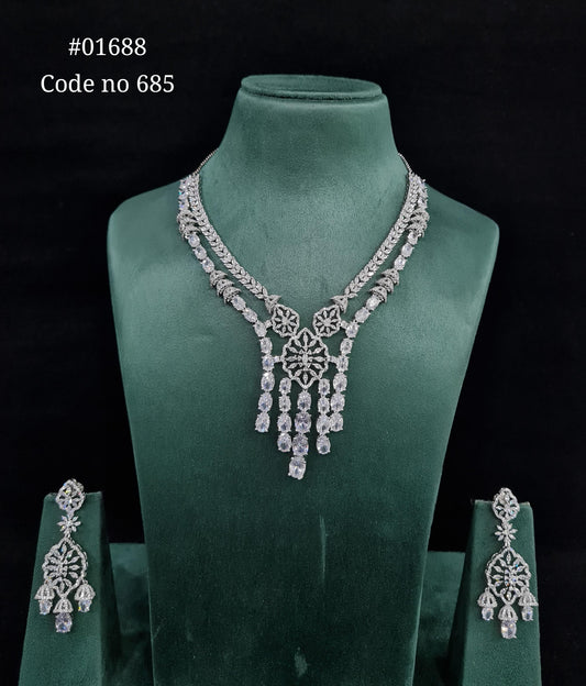 Cz necklace 01688