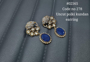 Kundan earrings 02565