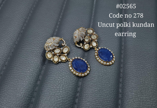Kundan earrings 02565