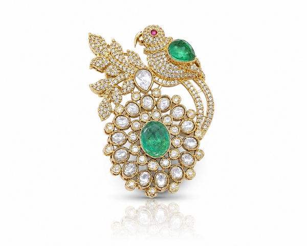 Kundan Brooch 04460
