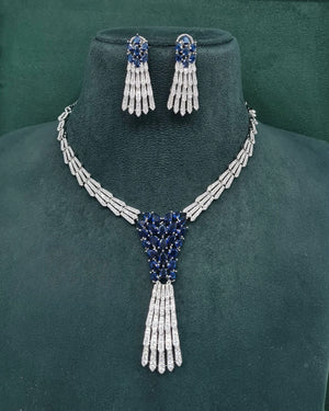 Cz Necklace 10105