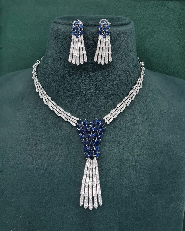Cz Necklace 10105