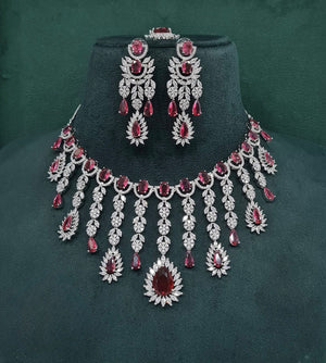 Cz Necklace 09327