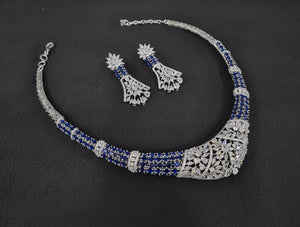 Cz Collar Necklace 09484