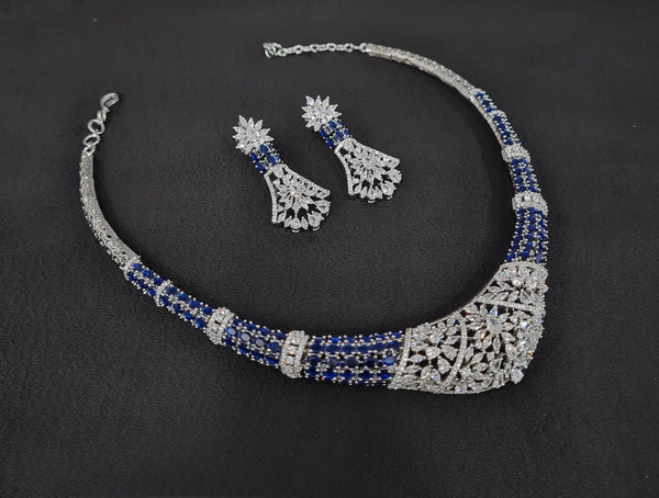 Cz Collar Necklace 09484