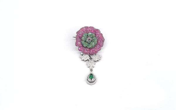 Cz Brooch 11100