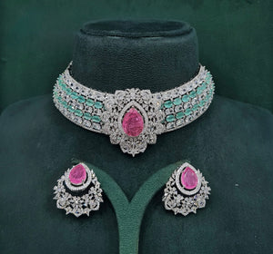 Cz Necklace 10358