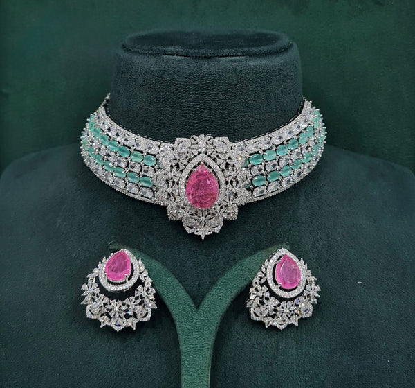 Cz Necklace 10358
