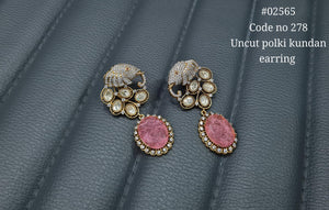 Kundan earrings 02565
