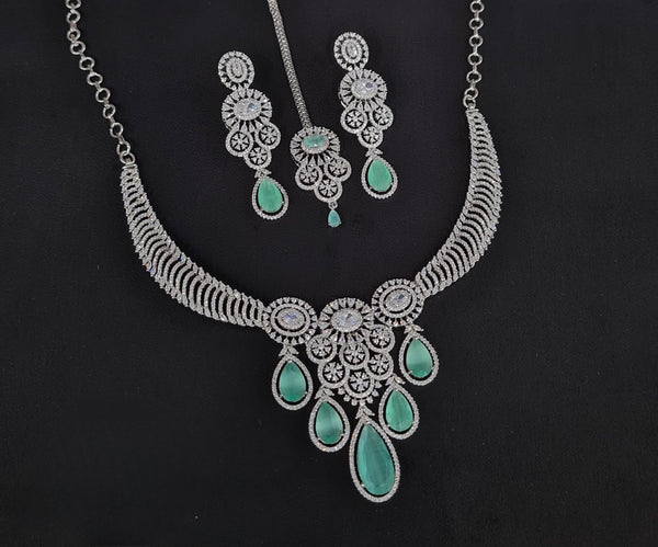 Cz Necklace 10257