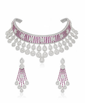 Cz Necklace 11406