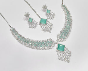 Cz Necklace 09425