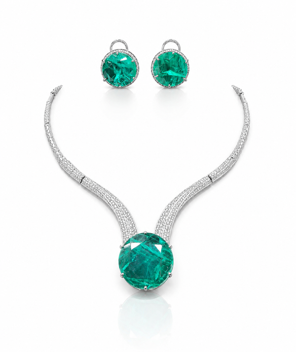 Cz Necklace 10137