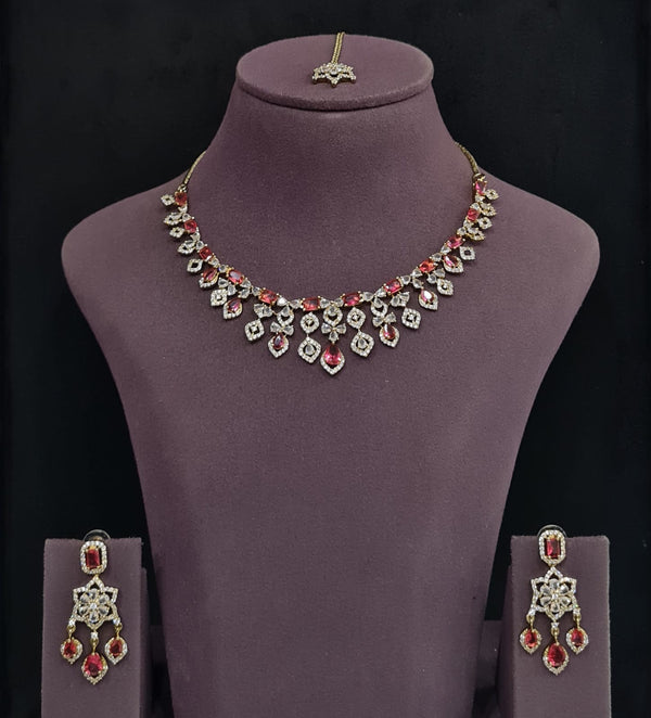 Cz Necklace 11341