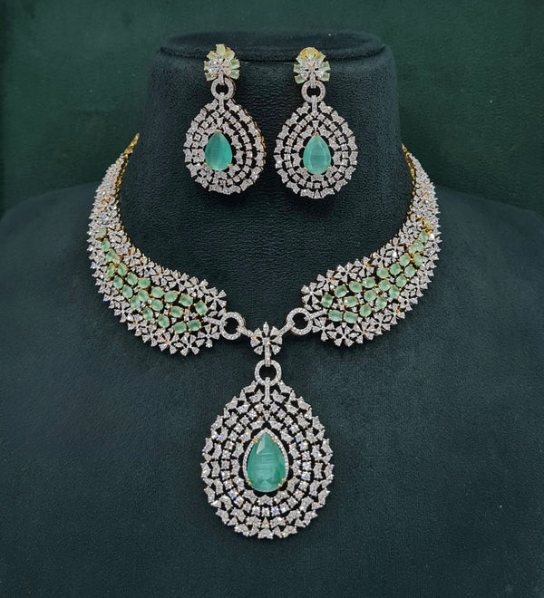 Cz Necklace 10099