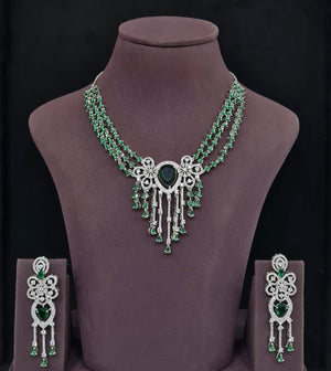 Cz Necklace 11410