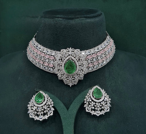 Cz Necklace 10358
