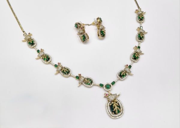 Cz Necklace 11110