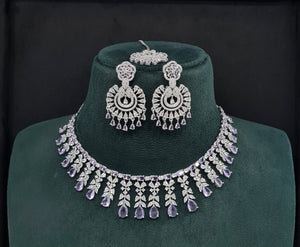 Cz Necklace 10256