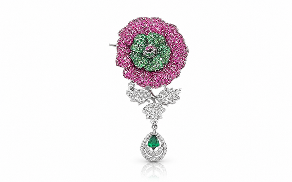Cz Brooch 11100