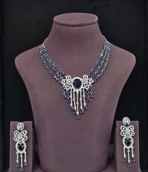 Cz Necklace 11410