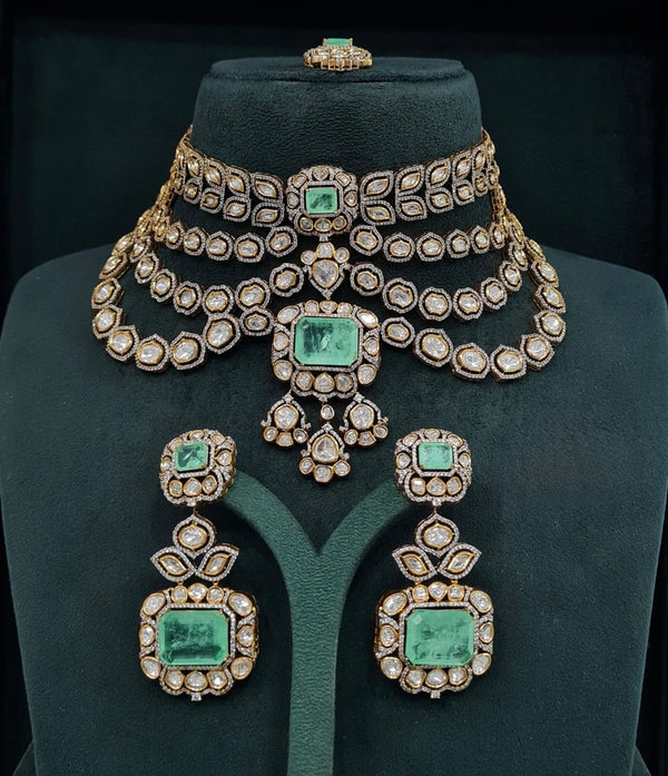 Kundan Bride Set 07860