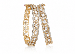 Kundan Bangles 11324