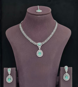 Cz Necklace 11342