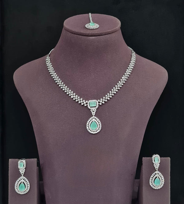 Cz Necklace 11342