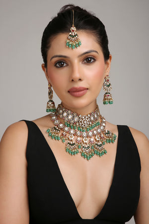 Kundan Bride Set 08417