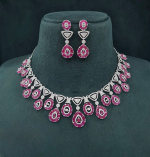 Cz Necklace 07586