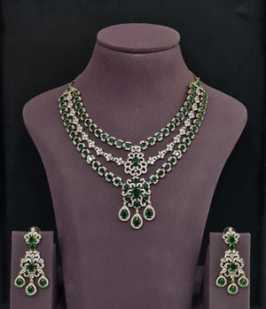 Cz Necklace 11113