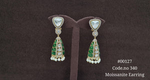 Kundan earrings 00127