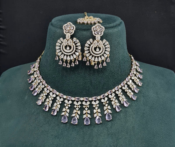 Cz Necklace 10256