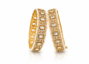 Kundan Bangles 10501